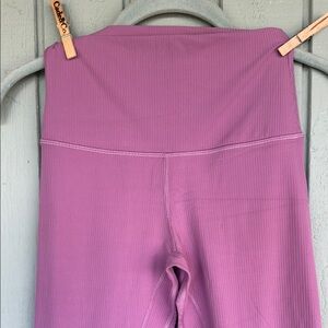 Lululemon Purple High-Waisted Leggings